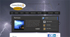 Desktop Screenshot of conwayelectricllc.com